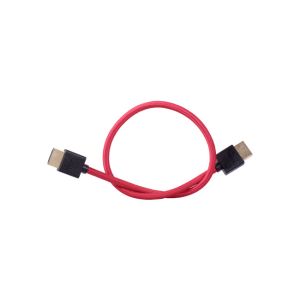 Blackhawk HDMI to HDMI 16" Thin Braided Cable (RED)