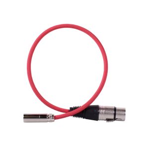 Blackhawk Mini XLR to XLR Cable (16" RED)