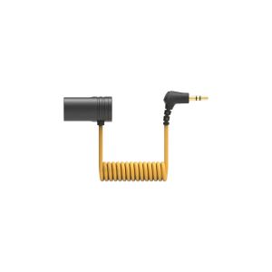 Deity V-Link - 48V to 3V 12" Coiled TRS Cable to XLR Adapter