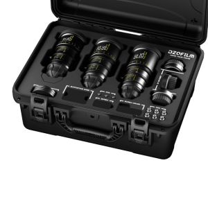 DZOFILM Pictor T2.8 Super35 Zoom 3-Lens Kit (PL & EF Mount, Black)