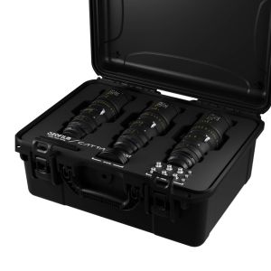 DZOFILM Catta FF 18-35/35-80/70-135mm Cine T2.9 3-Lens Bundle (Sony E, Black)