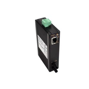 EtherWAN Industrial (-10°C ~ 60°C) Unmanaged 1x 10/100TX Port + 1x 100FX Fiber Port Ethernet Switch