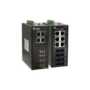 EtherWAN 6-port 10/100BASE-TX + 2-port 100BASE-SFP Gigabit Ethernet Switch