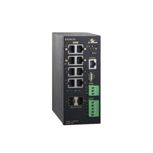 EtherWAN Hardened Managed 8-Port Gigabit PoE++ and 4-Port 100/1G/2.5G SFP Ethernet Switch