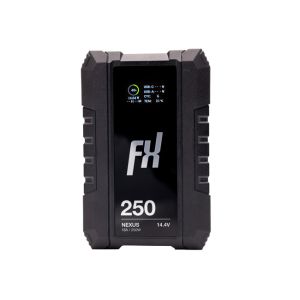 Fxlion Nexus 14.4V/17.4Ah/251Wh Smart V-Mount Battery with LCD & USB-C