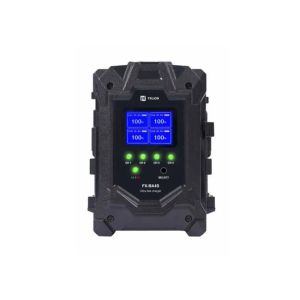 Fxlion 4-Channel Dual Current Switchable Gold-mount Battery Fast Charger-16.8V/3A or 16.8V/6A