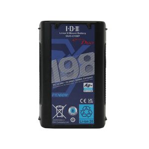 IDX Li-ion High Load V-Mount Battery with 2x D-Taps & USB-C PD 193Wh Battery Pack