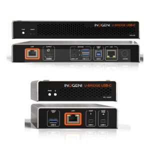 Inogeni 4K60 USB-C Extender (Up to 40m (132 ft) over CAT6A with Dual 4K60 HDMI)
