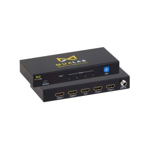 MuxLab 1x4 HDMI Splitter (4K/60)
