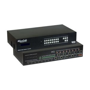 MuxLab HDMI 8x8 Matrix Switch Kit (HDBT, 4K/60)