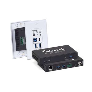 MuxLab USB-C 3.2 Gen1 4-Port WP Extender Kit (100m)