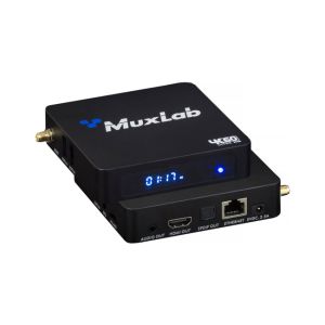 MuxLab HDMI over IP Receiver with Signage Player 