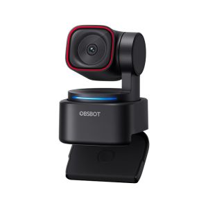 OBSBOT Tiny 3 Lite AI-Powered Spatial Audio 4K PTZ Lite Webcam