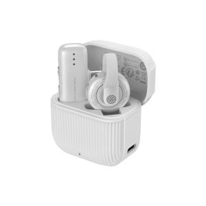 SmallRig S70-C1 Wireless Microphone with USB-C Adapter for Phones (White) 