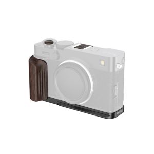 SmallRig L-Shaped Mount Plate with Wooden Handle for FUJIFILM X-E5 (Black)