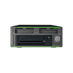 Symply SymplyPRO DIT Thunderbolt Desktop, LTO-8 HH Tape Drive with Thunderbolt 3 & 12Gb SAS Host Interfaces and 2 x 2.5" SSD Docking Bays