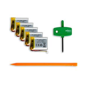 Tentacle Sync TRACK E – Battery Replacement Kit (Pack of 5)