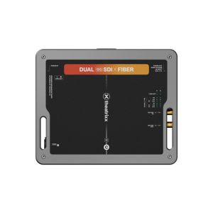 Theatrixx Dual Bi-Directional 12G-SDI to Fiber - PT1 In/Thru - SM - opticalCON QUAD