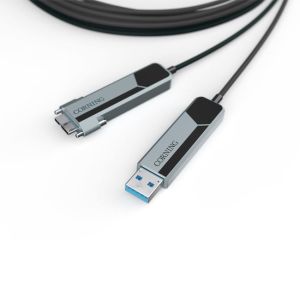 Corning 20 Meter USB 3 A to uB Optical Cable 