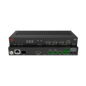 VigilLink 1G JPEG2000 4K60 4:4:4 AVoIP Receiver with Videowall Processing (KVM, IR, RS-232)