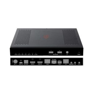 VigilLink SDVoE Transceiver over Copper/Fiber With Switching USB-C (Video & USB 2.0) and HDMI Inputs